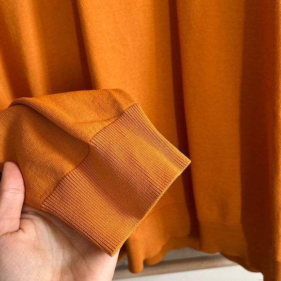 COS Fall Orange Crewneck Sweater - Picture 5 of 14